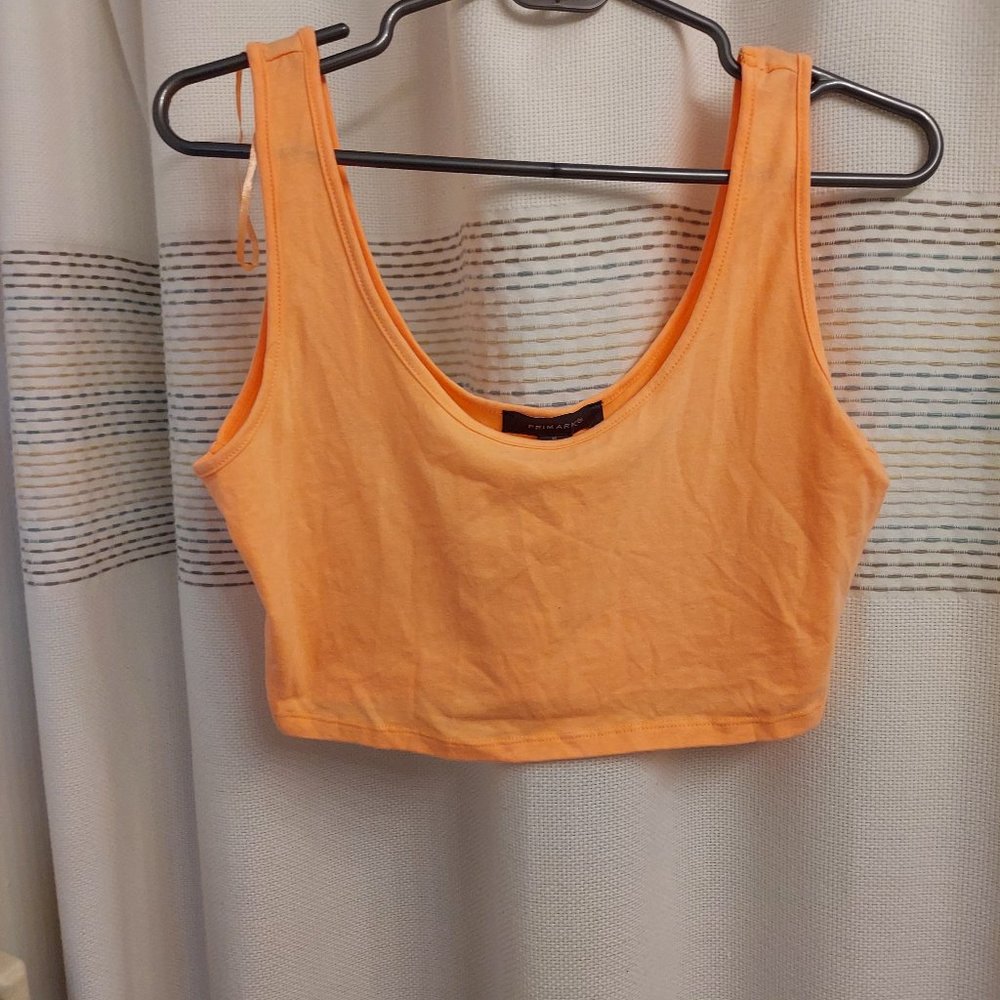 Primark Orange Crop Top
